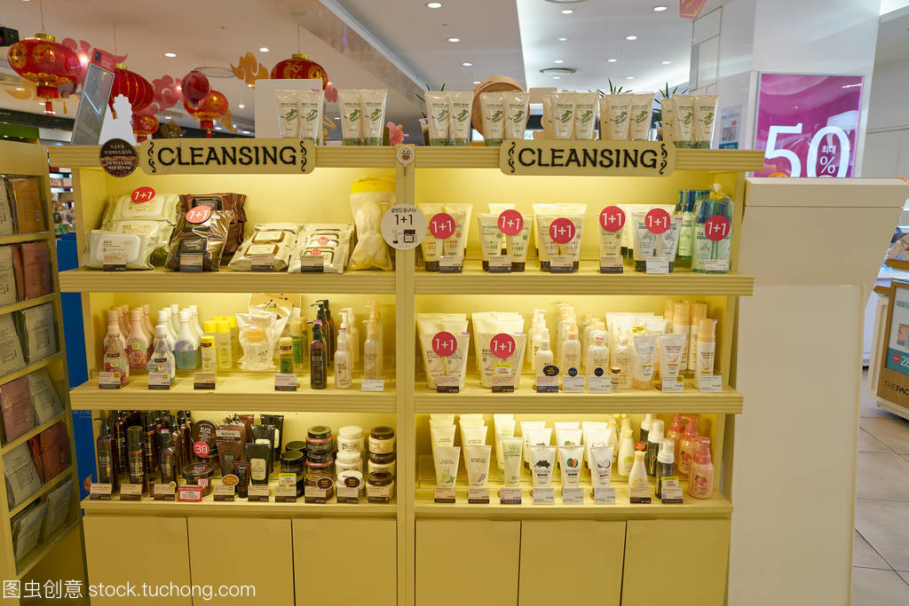 釜山乐天百货 2017年5月化妆品展销盛况